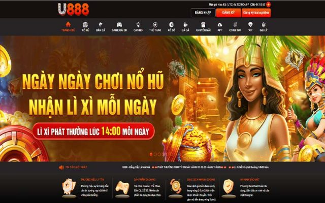 U888bet cổng game đổi thưởng trực tuyến uy tín